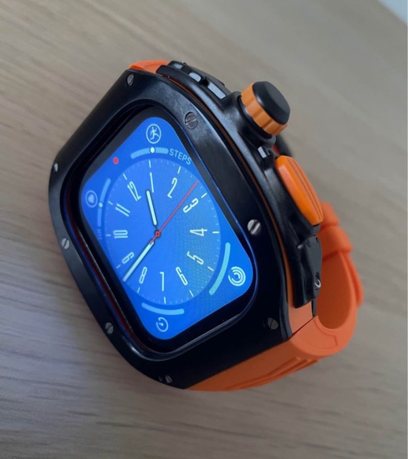 Brand New and Latest 2023 Apple Ultra Smartwatch MOD Kit Casing with Straps - TTrende